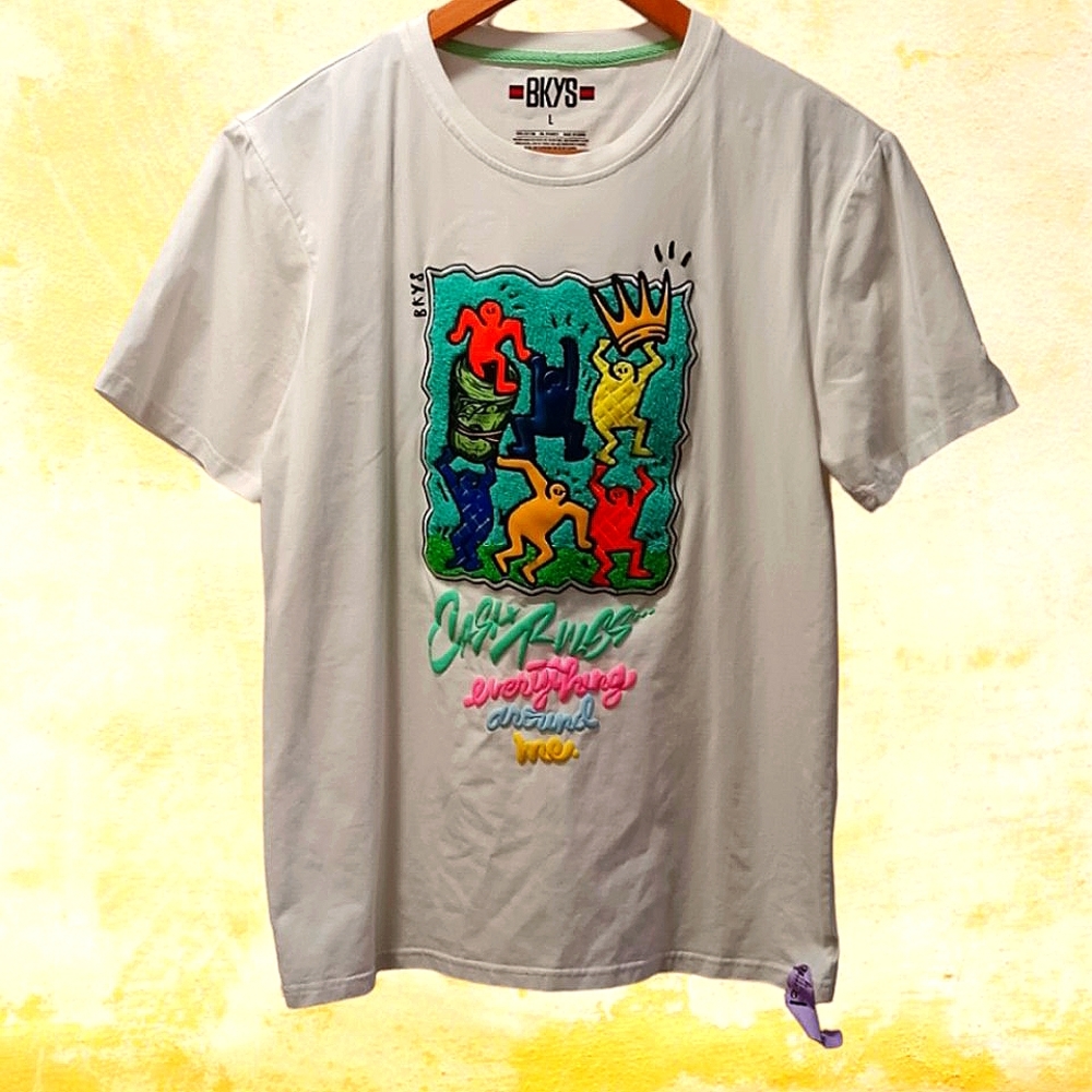 - ***BKYS CASH RULES EVERYTHING AROUND ME. GRAPHIC TEE